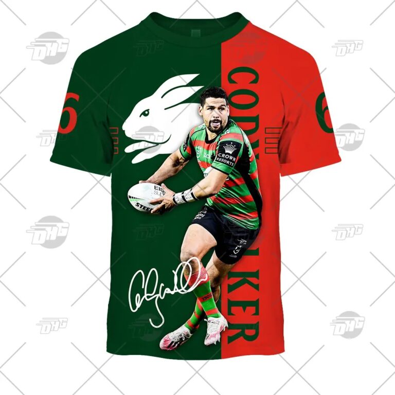 NRL South Sydney Rabbitohs Cody Walker Elite Player T-Shirt STYLE T17