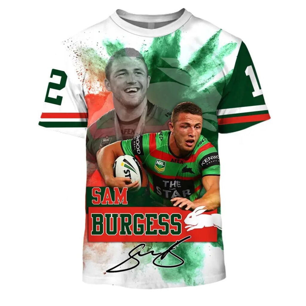 NRL South Sydney Rabbitohs Sam Burgess T-Shirt