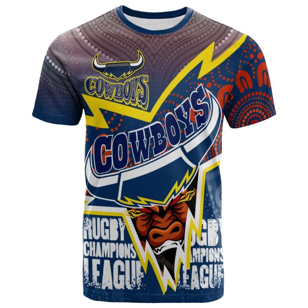 NRL North Queensland Cowboys Aboriginal 2022 T-Shirt