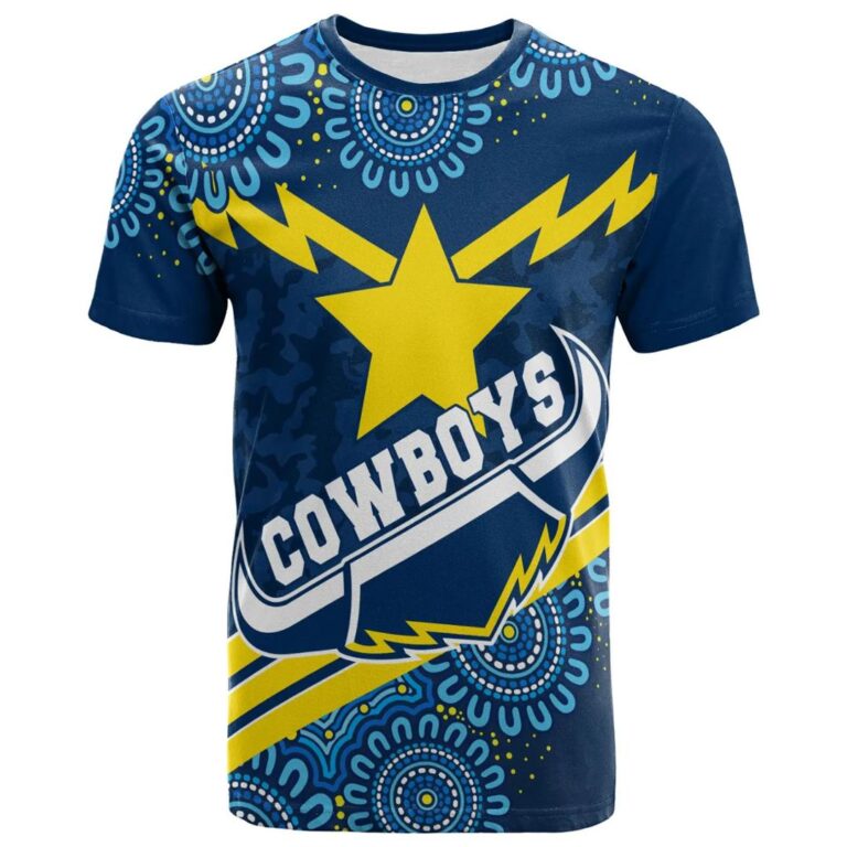 NRL North Queensland Cowboys Aboriginal T-Shirt