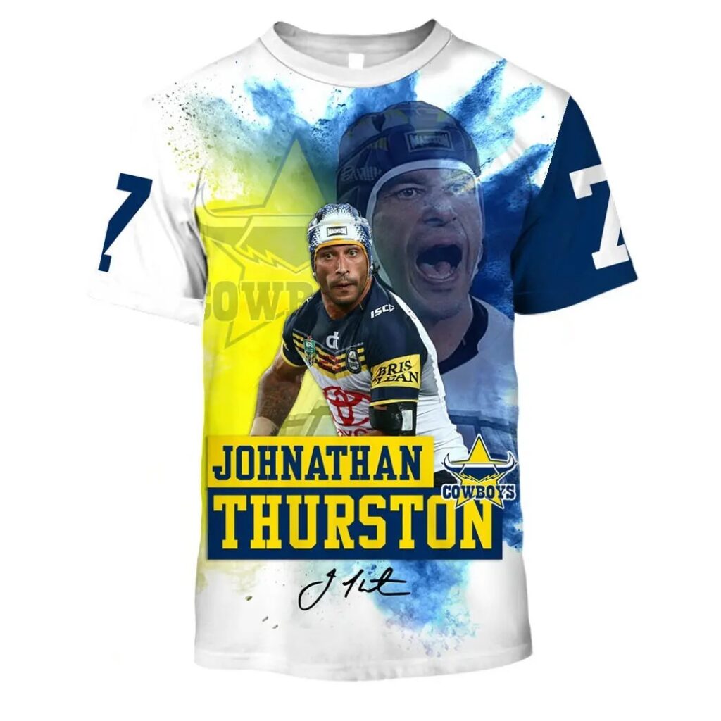 NRL North Queensland Cowboys – Johnathan Thurston T-Shirt