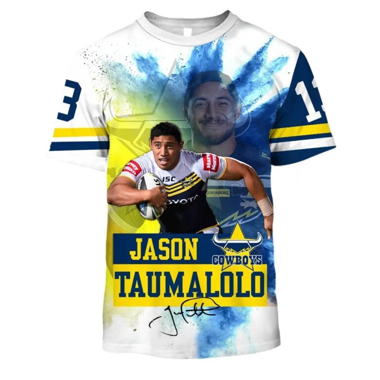 NRL North Queensland Cowboys Jason Taumalolo T-Shirt