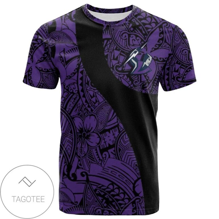 NRL Melbourne Storm Polynesian T-Shirt