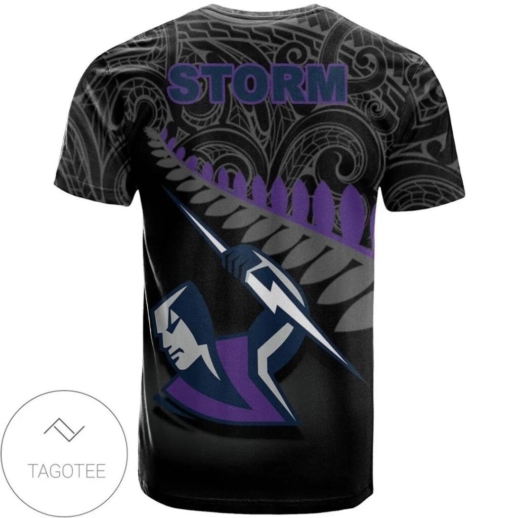 NRL Melbourne Storm Rugby Maori T-Shirt