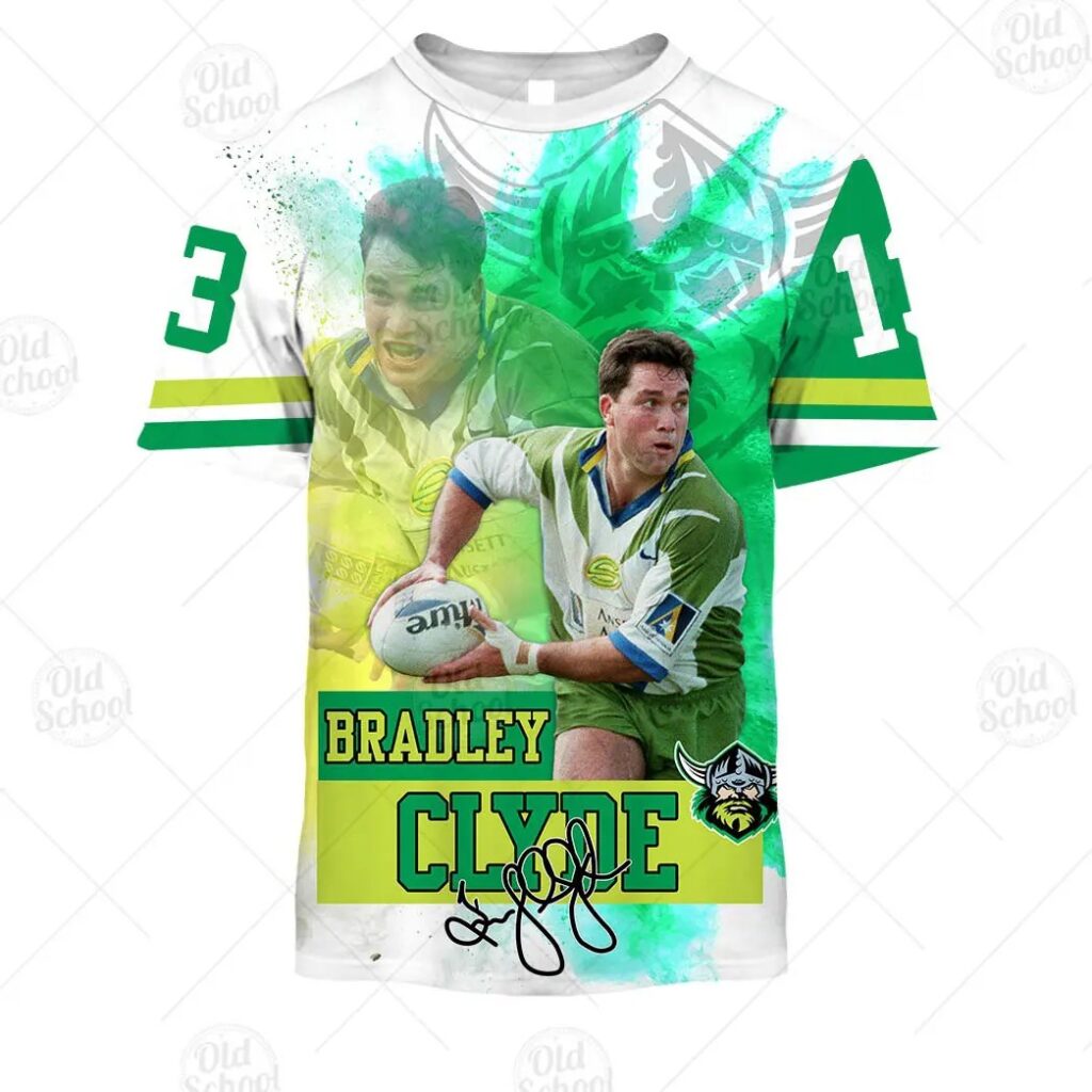 NRL Canberra Raiders Bradley Clyde T-Shirt