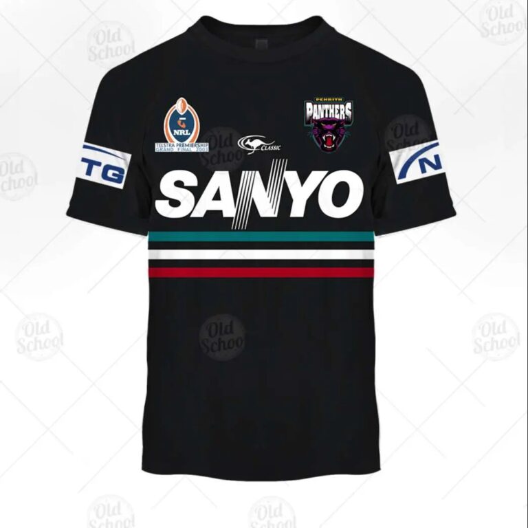NRL Grand Final 2003 Penrith Panthers Vintage Retro T-Shirt