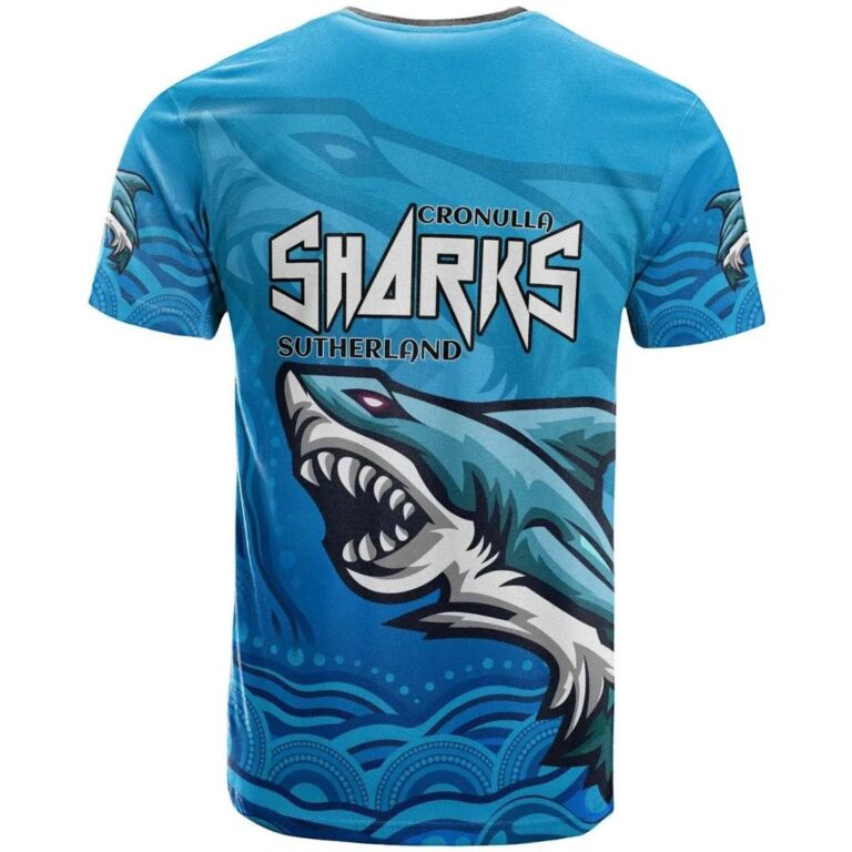 NRL Cronulla-Sutherland Sharks Rugby Team T-Shirt