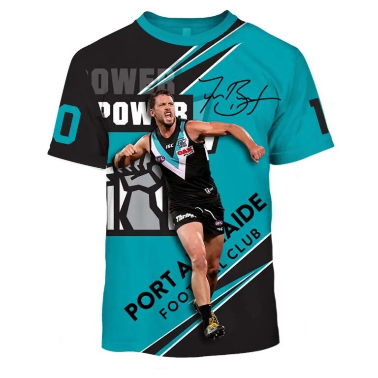 AFL Port Adelaide Power Travis Boak T-Shirt