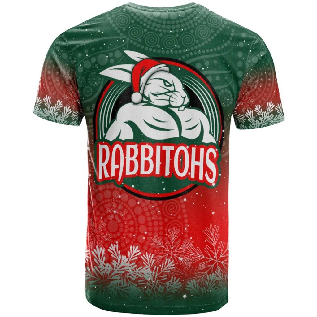 NRL South Sydney Rabbitohs Christmas Rugby T-Shirt