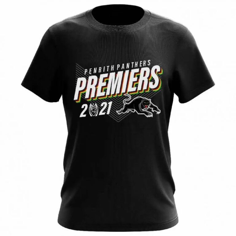 NRL Penrith Panthers Premiers 2021 T-Shirt