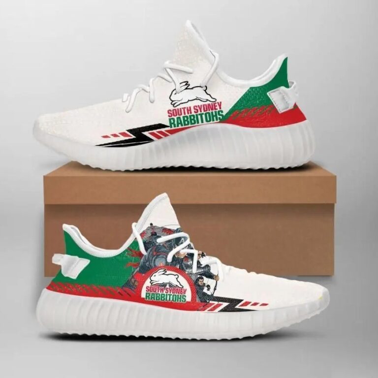 NRL South Sydney Rabbitohs Marvel Super Heroes Yeezy Boost Sneakers