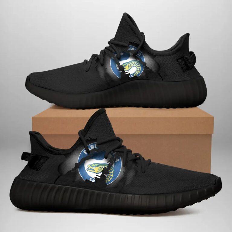 NRL Parramatta Eels Tearing Open Logo Yeezy Boost Sneakers V2
