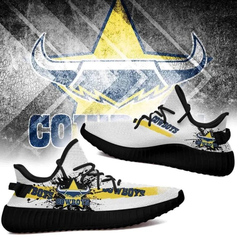 NRL North Queensland Cowboys Yeezy Boost Sneakers V2