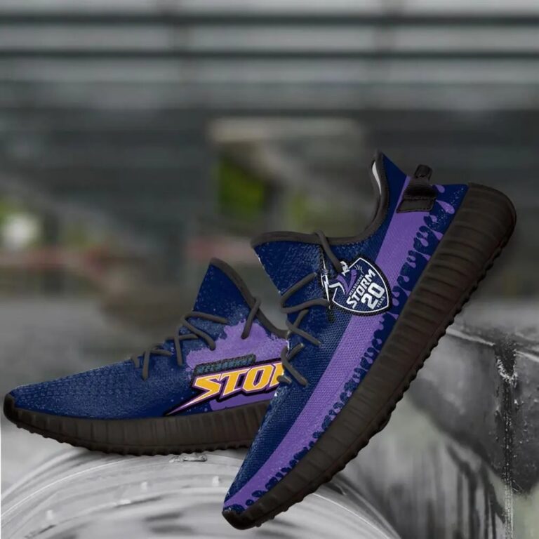 NRL Melbourne Storm Yeezy Boost Sneakers V1