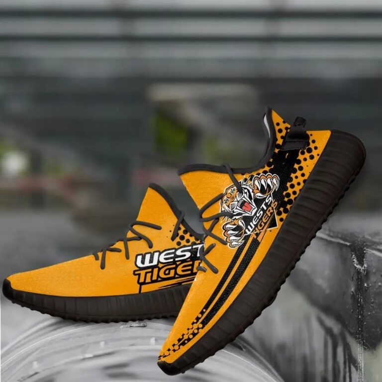 NRL Wests Tigers Yeezy Boost Sneakers V1
