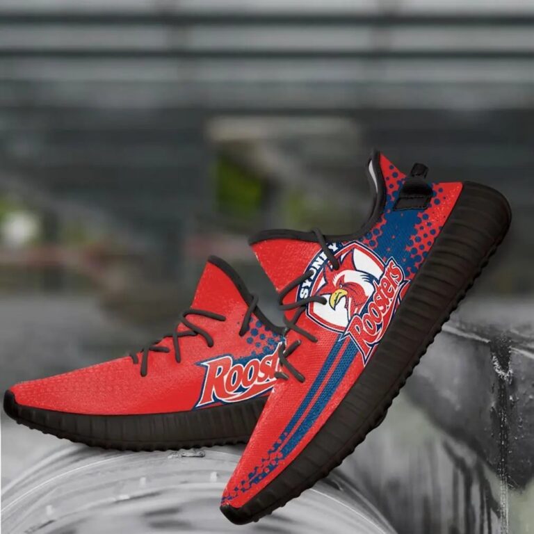 NRL Sydney Roosters Red Yeezy Boost Sneakers