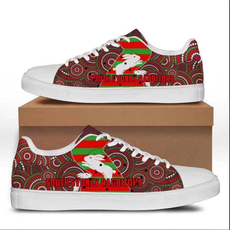 NRL South Sydney Rabbitohs Indigenous Stan Smith Shoes