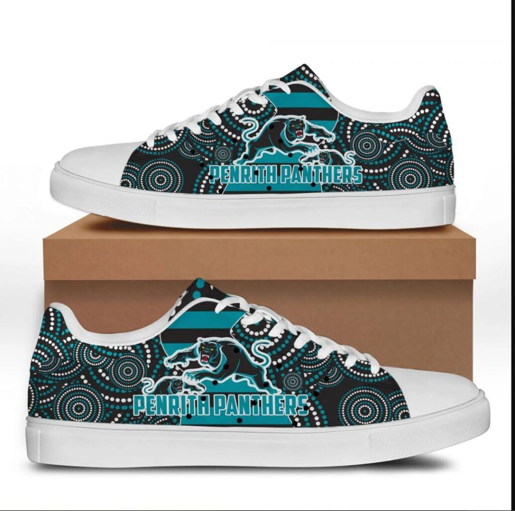 NRL Penrith Panthers Indigenous Style Stan Smith Shoes