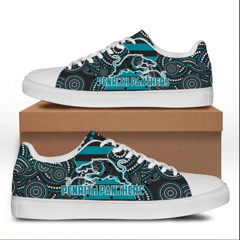 NRL Penrith Panthers Indigenous Style Stan Smith Shoes