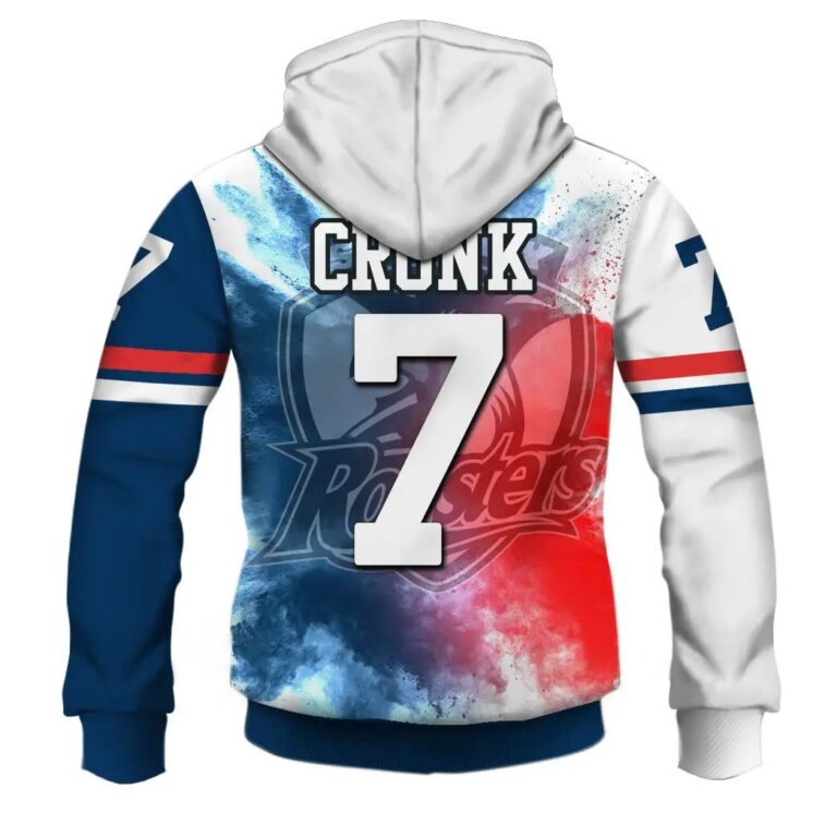 NRL Sydney Roosters Cooper Cronk Zip Up Hoodie
