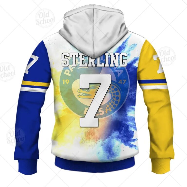 NRL Parramatta Eels Legend Peter Sterling Zip Up Hoodie