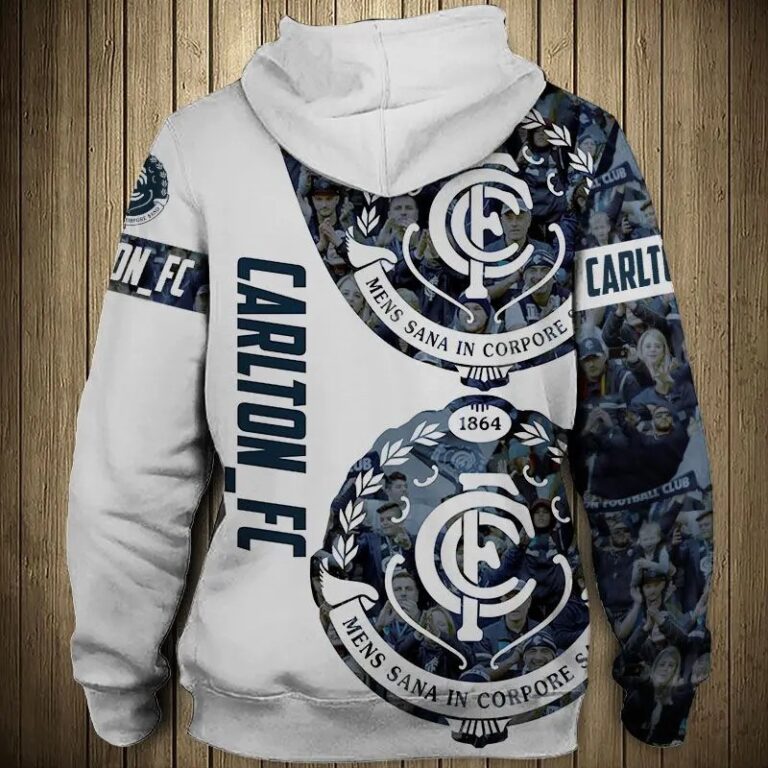 AFL Carlton Blues Special Edition Zip Up Hoodie