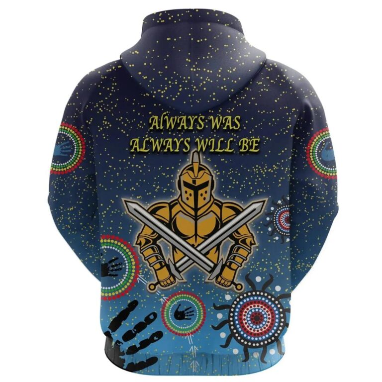 NRL Gold Coast Titans Naidoc Aboriginal Zip Up Hoodie