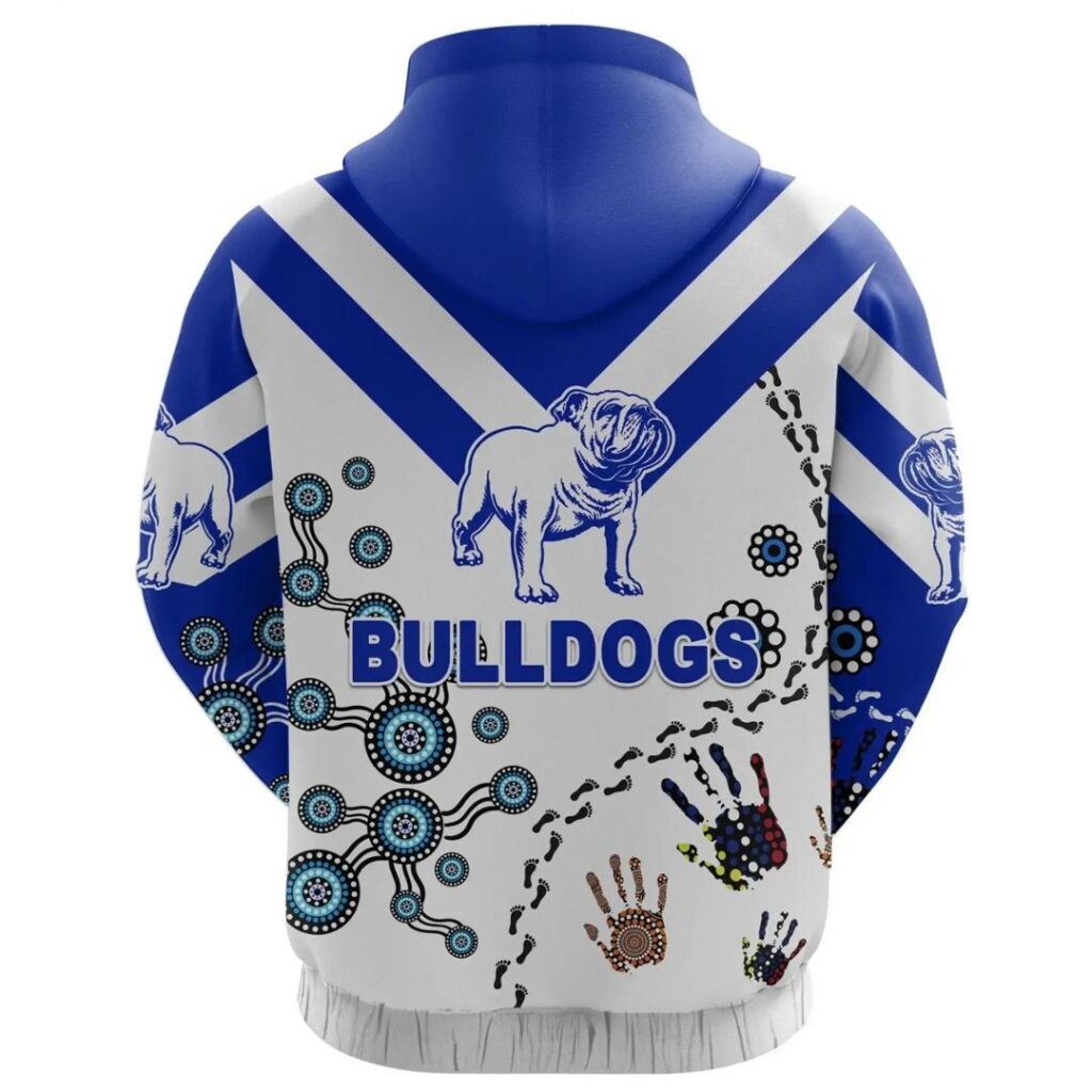 NRL Canterbury-Bankstown Bulldogs Indigenous Zip Up Hoodie