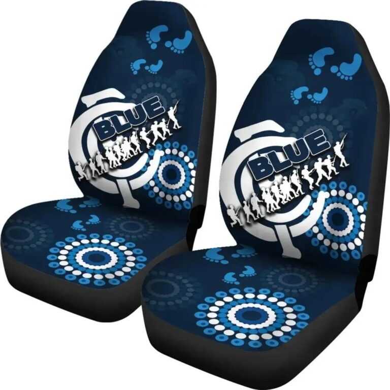 AFL Carlton Blues Anzac Day Car Seat Covers