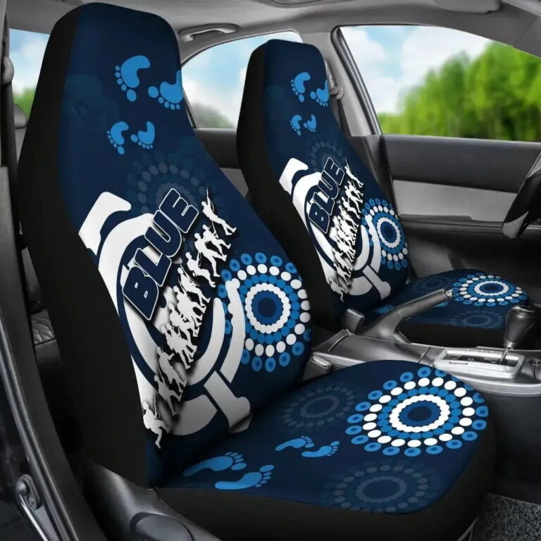AFL Carlton Blues Anzac Day Car Seat Covers