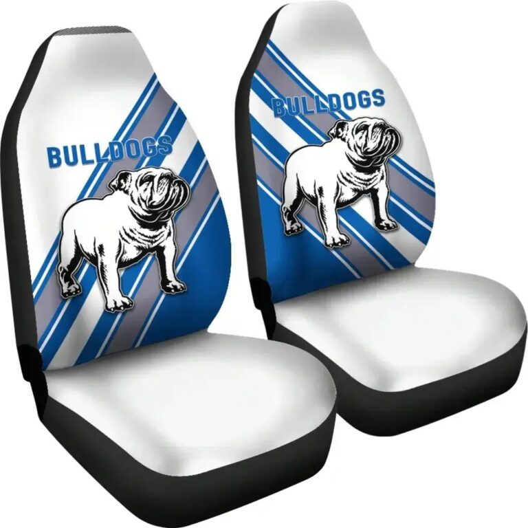 NRL Canterbury Bankstown Bulldogs - Simple Style Car Seat Covers