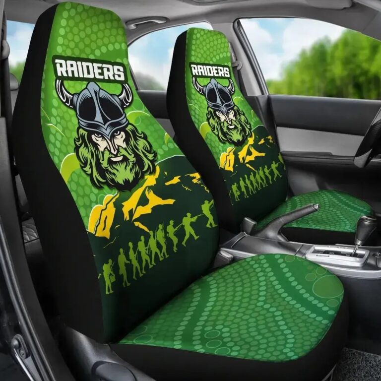 NRL Canberra Raiders Anzac Country Style Car Seat Covers