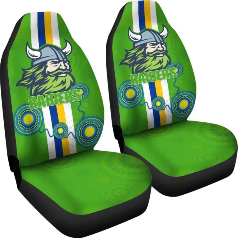 NRL Canberra Raiders Indigenous Car Seat Covers