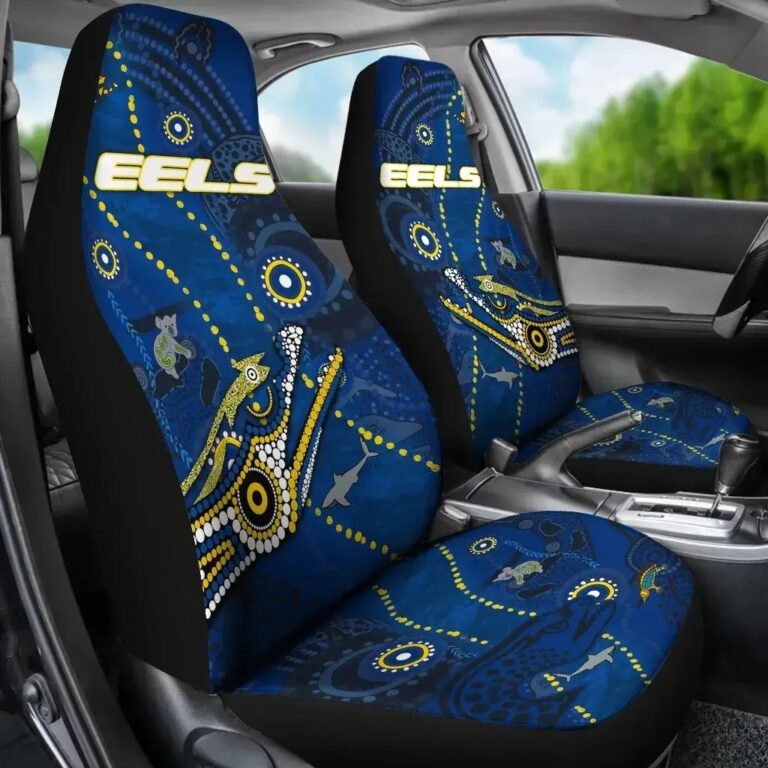 NRL Parramatta Eels Indigenous Car Seat Covers
