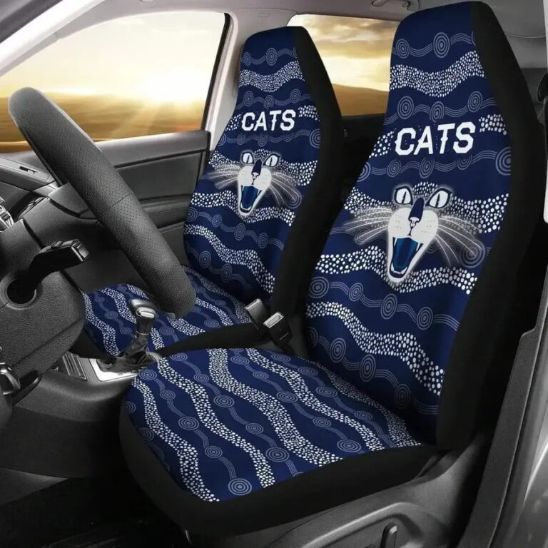 AFL Geelong Cats Indigenous Navy Car Seat Covers