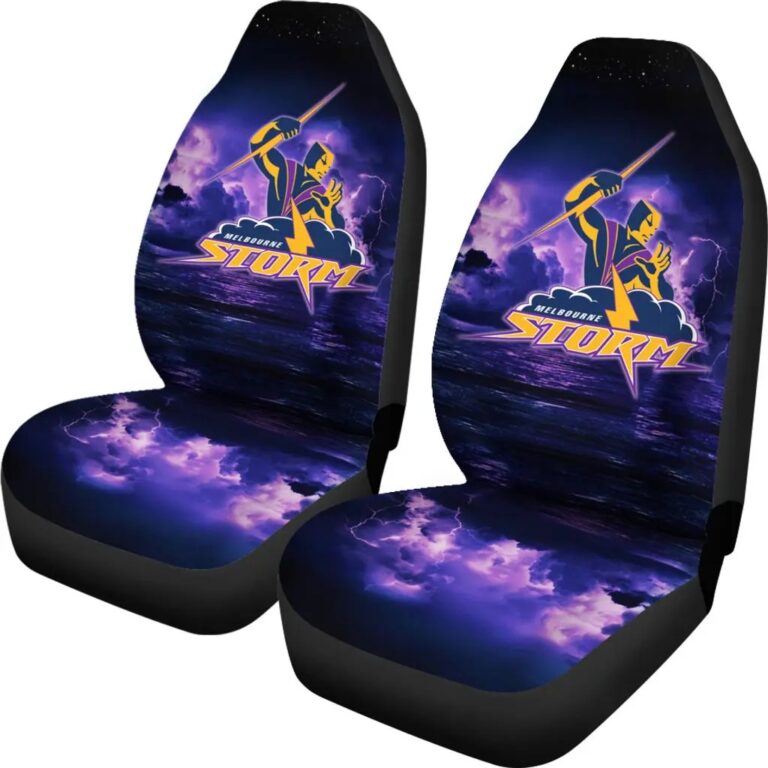 NRL Melbourne Storm Thunder Car Seat Covers
