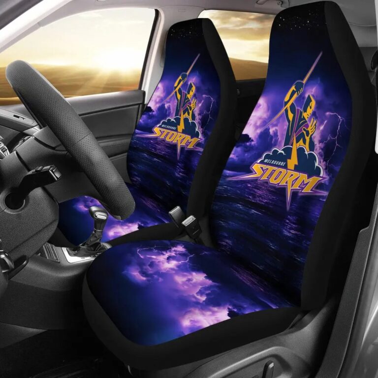 NRL Melbourne Storm Thunder Car Seat Covers