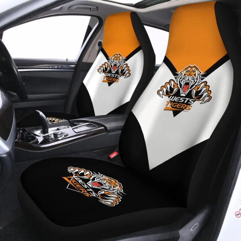 NRL Wests Tigers Car Seat Covers