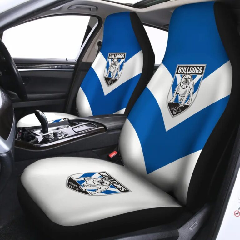 NRL Canterbury Bankstown Bulldogs - Car Seat Covers