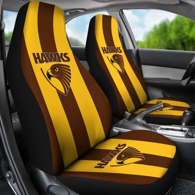 AFL Hawthorn Hawks Car Seat Covers