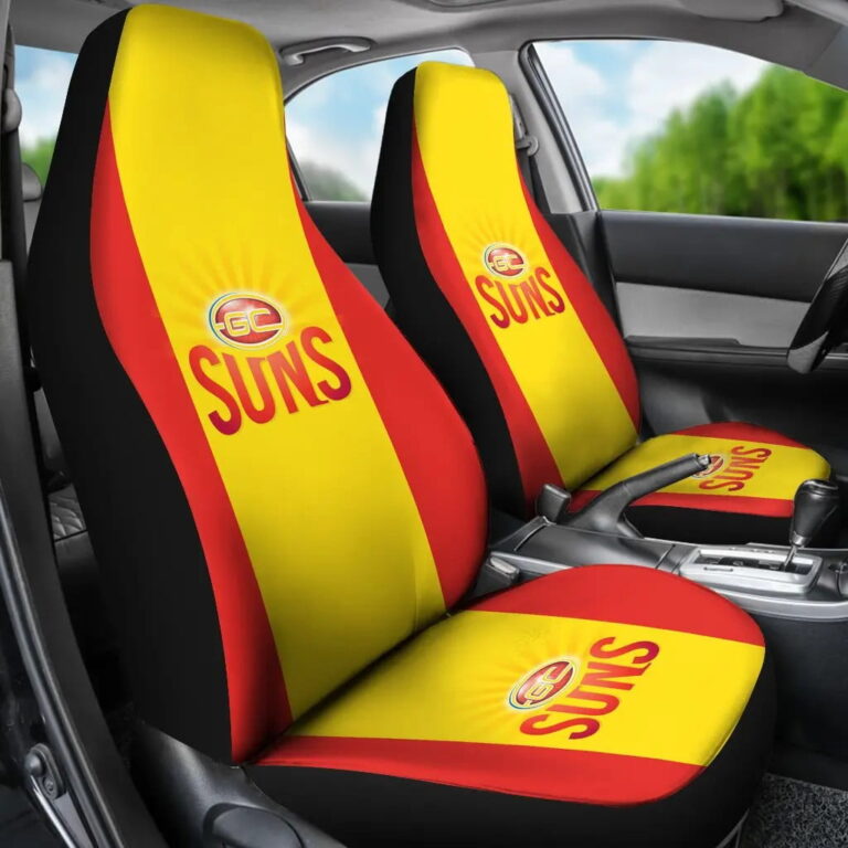 AFL Gold Coast Suns Car Seat Covers