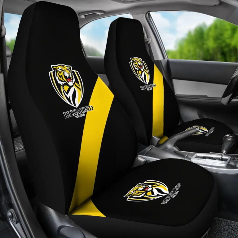 AFL Richmond Tigers Car Seat Covers