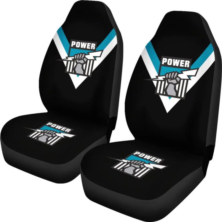 AFL Port Adelaide Power Car Seat Covers