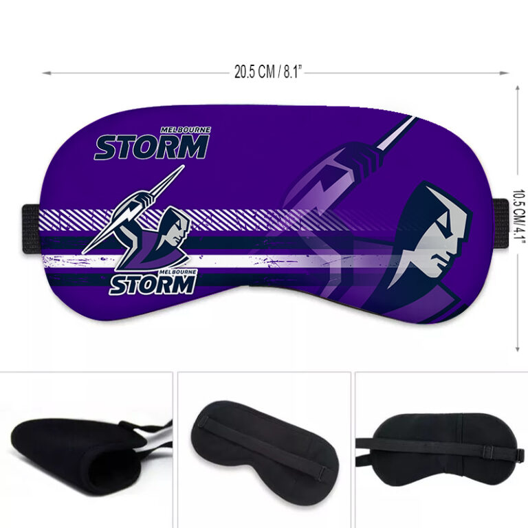 NRL Melbourne Storm Sleep Mask