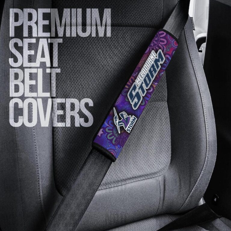 NRL Melbourne Storm | Seat Belt | Steering | Car Seat Covers