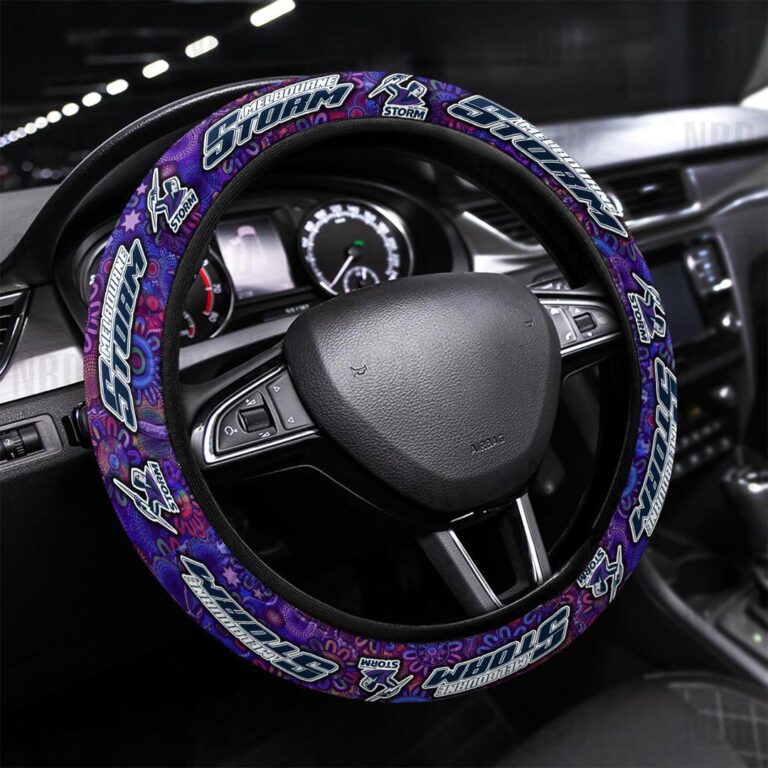NRL Melbourne Storm | Seat Belt | Steering | Car Seat Covers
