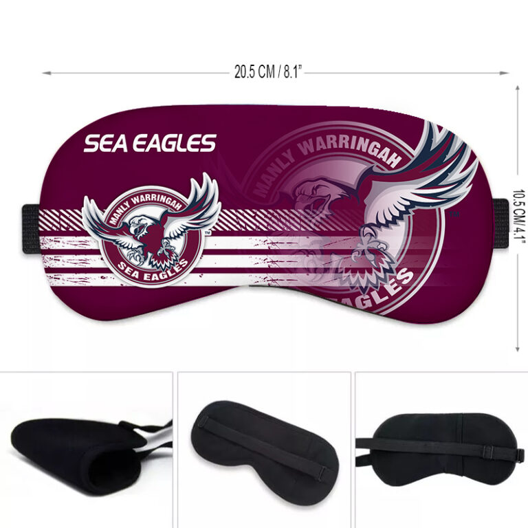 NRL Manly Warringah Sea Eagles Sleep Mask