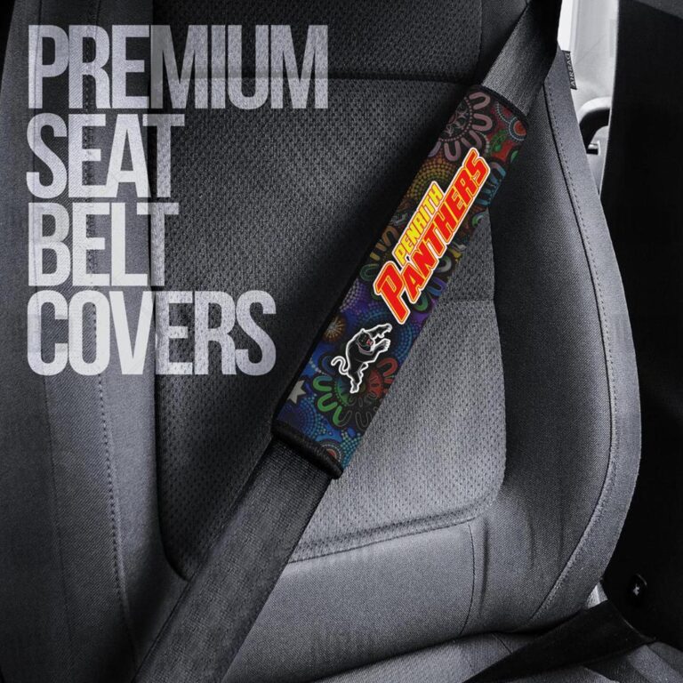 NRL Penrith Panthers | Seat Belt | Steering | Car Seat Covers