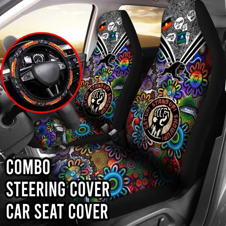 NRL Penrith Panthers | Seat Belt | Steering | Car Seat Covers