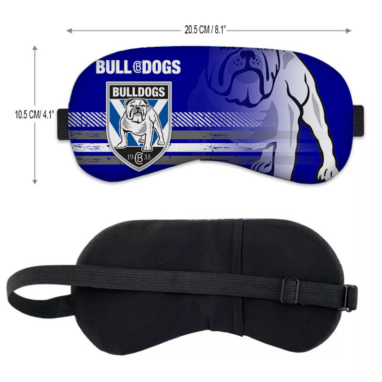NRL Canterbury Bankstown Bulldogs Sleep Mask